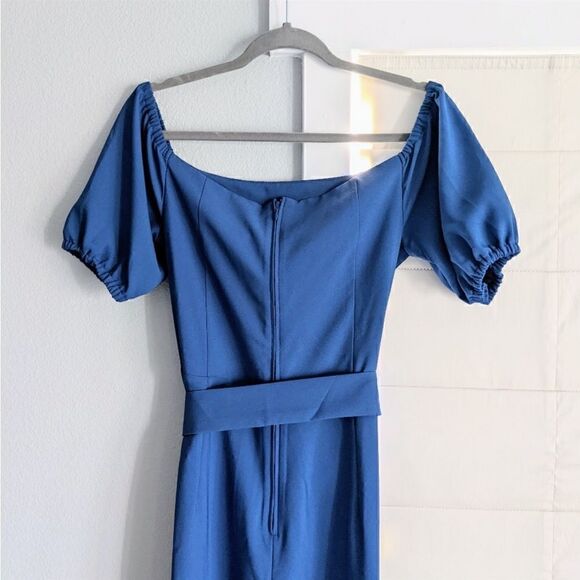 Lilly Pulitzer Jada blue Jumpsuit Size 0 - Picture 8 of 14